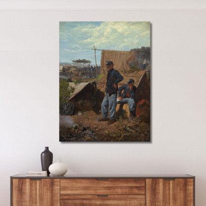 Home Sweet Home Winslow Homer tableau impression sur toile