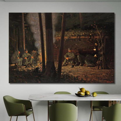 In Front Of Yorktown Winslow Homer canvas print