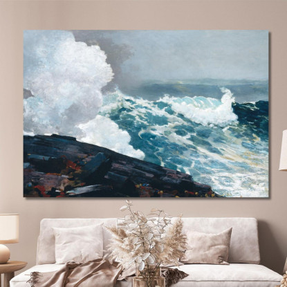 Nord-Est 2 Winslow Homer tableau impression sur toile