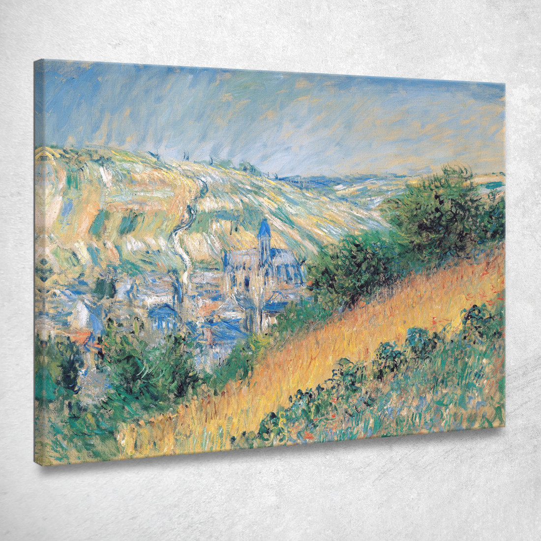 Veduta Di Sua Vetheuil 1881 Claude Monet mnt108 quadro stampato su tela Veduta Di Sua Vetheuil 1881 Claude Monet mnt108 quadro stampato su tela