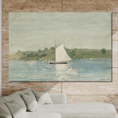 Sailing Calm Water Winslow Homer canvas print