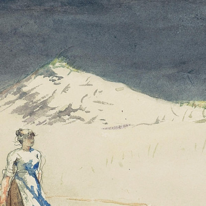 Sabbia E Cielo Winslow Homer quadro stampato su tela