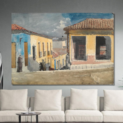 Santiago De Cuba StreetﾠScene Winslow Homer canvas print