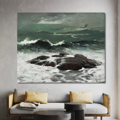 Summer Squall Winslow Homer canvas print