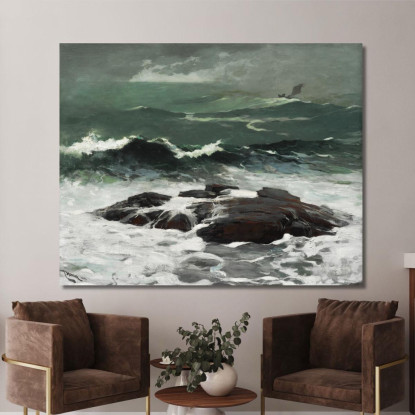 Summer Squall Winslow Homer canvas print