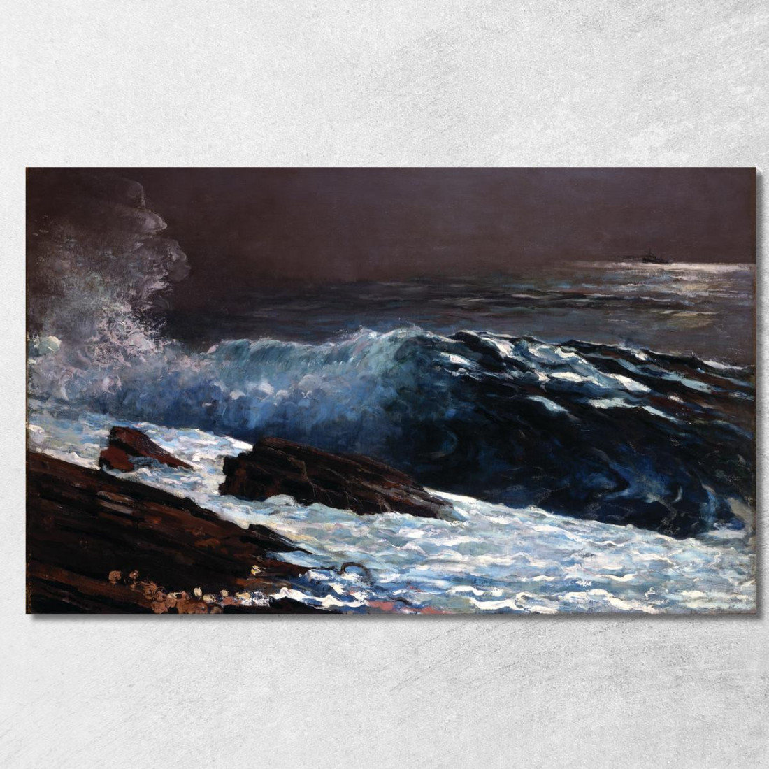 Sunlight On The Coast Winslow Homer canvas print