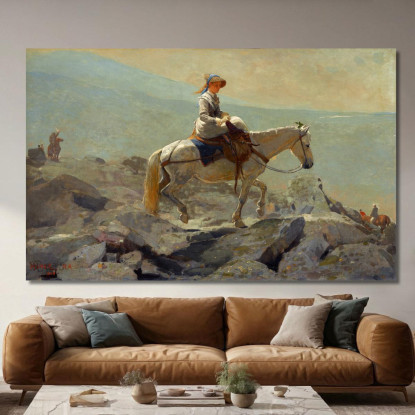 Der Reitweg White Mountains Winslow Homer drucken auf leinwand