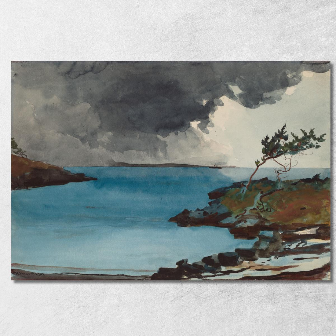 The Coming Storm Winslow Homer canvas print