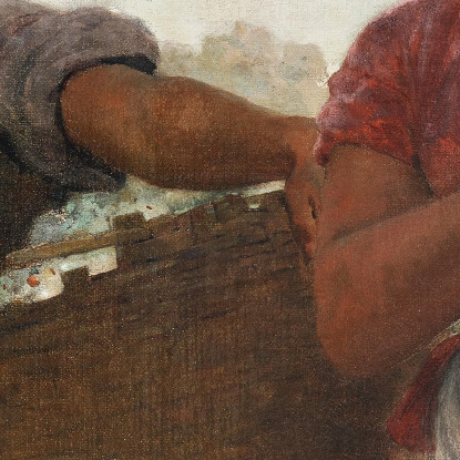 Los Recolectores De Algodón Winslow Homer cuadro en lienzo