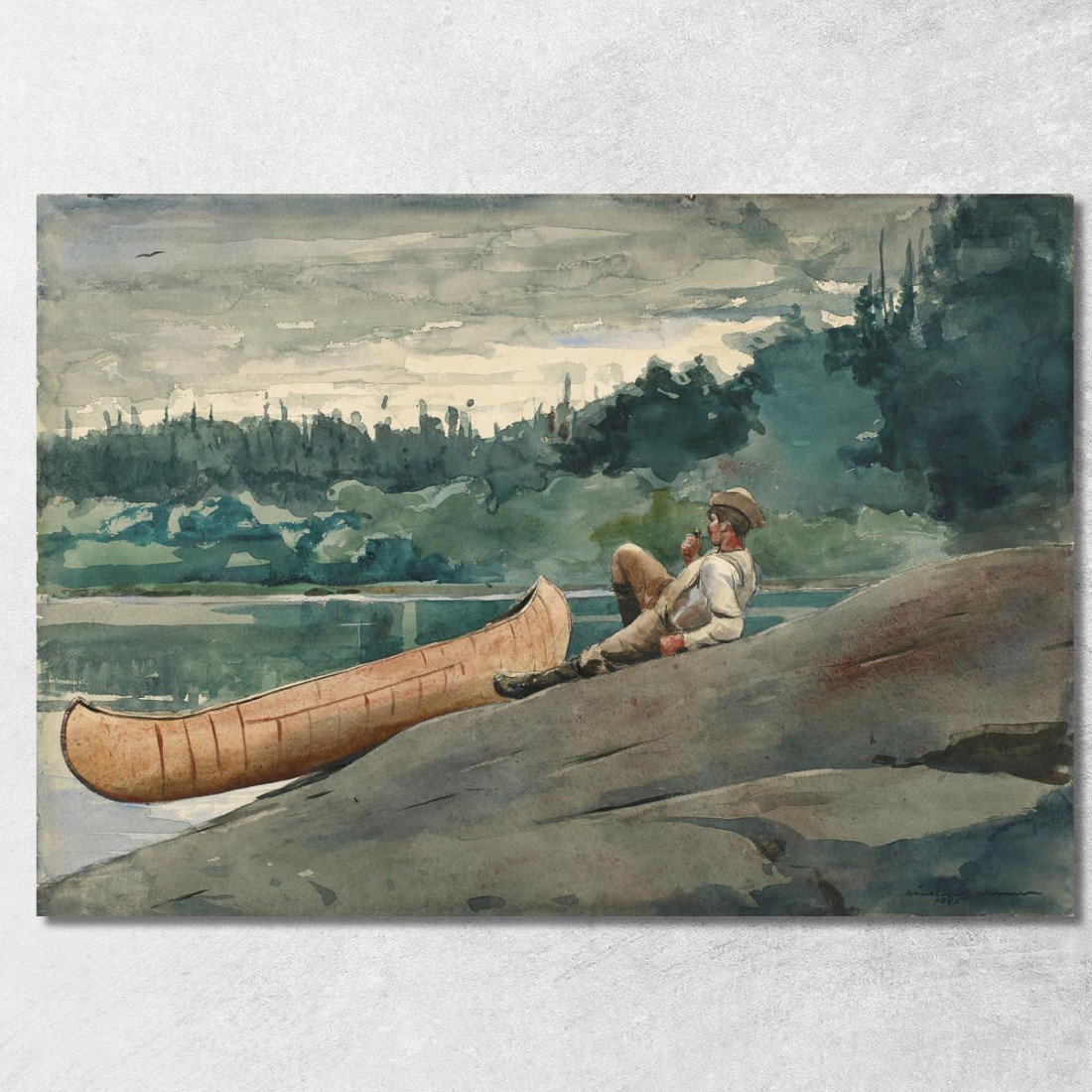 La Guida Winslow Homer quadro stampato su tela La Guida Winslow Homer quadro stampato su tela