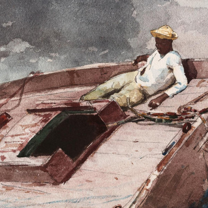 The Gulf Stream Winslow Homer canvas print