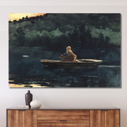 L'Aumento Winslow Homer quadro stampato su tela