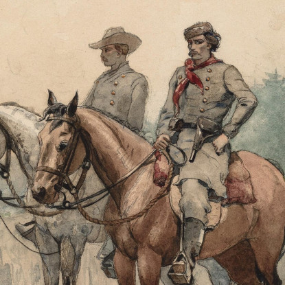 Deux Éclaireurs Winslow Homer tableau impression sur toile