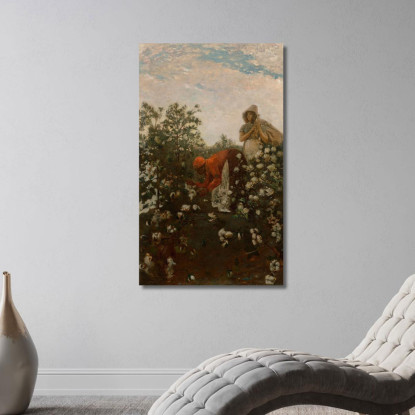 Coton Upland Winslow Homer tableau impression sur toile