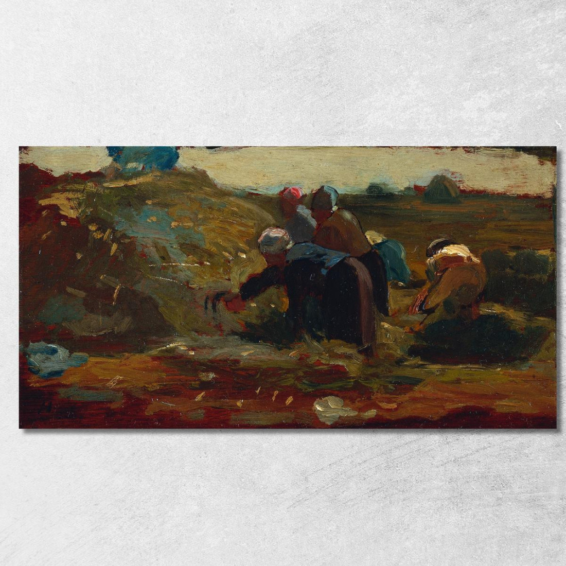 Donne Che Lavorano In Un Campo Winslow Homer quadro stampato su tela Donne Che Lavorano In Un Campo Winslow Homer quadro stampato su tela