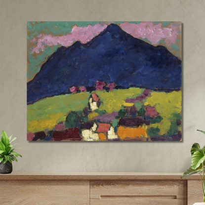 Murnau Alexej von Jawlensky avj69 quadro stampato su tela