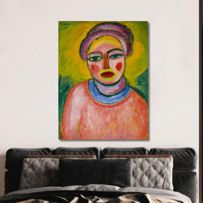 Primavera Alexej von Jawlensky avj94 quadro stampato su tela