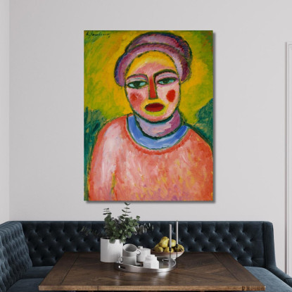 Primavera Alexej von Jawlensky avj94 quadro stampato su tela