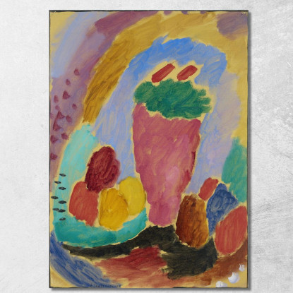 Natura Morta Alexej von Jawlensky avj99 quadro stampato su tela