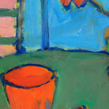 Natura Morta Con Fiori E Arance Alexej von Jawlensky avj101 quadro stampato su tela