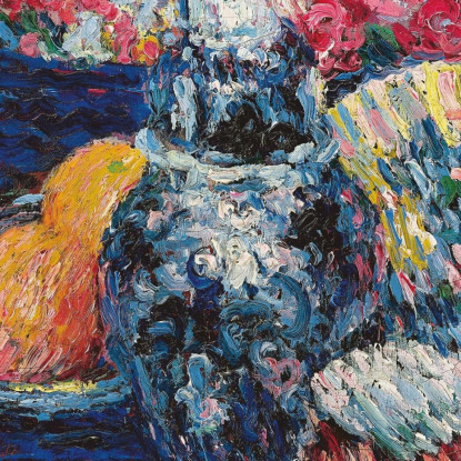 Natura Morta Con Fiori E Frutti Alexej von Jawlensky avj103 quadro stampato su tela