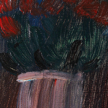 Natura Morta Ciclamino In Fiore Alexej von Jawlensky avj110 quadro stampato su tela