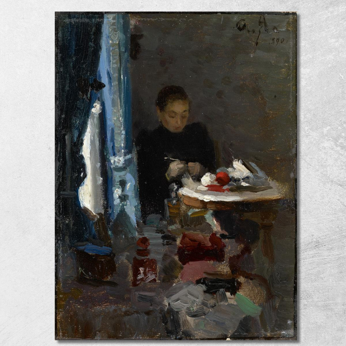La Madre Dell'Artista Alexej von Jawlensky avj113 quadro stampato su tela La Madre Dell'Artista Alexej von Jawlensky avj113 quadro stampato su tela