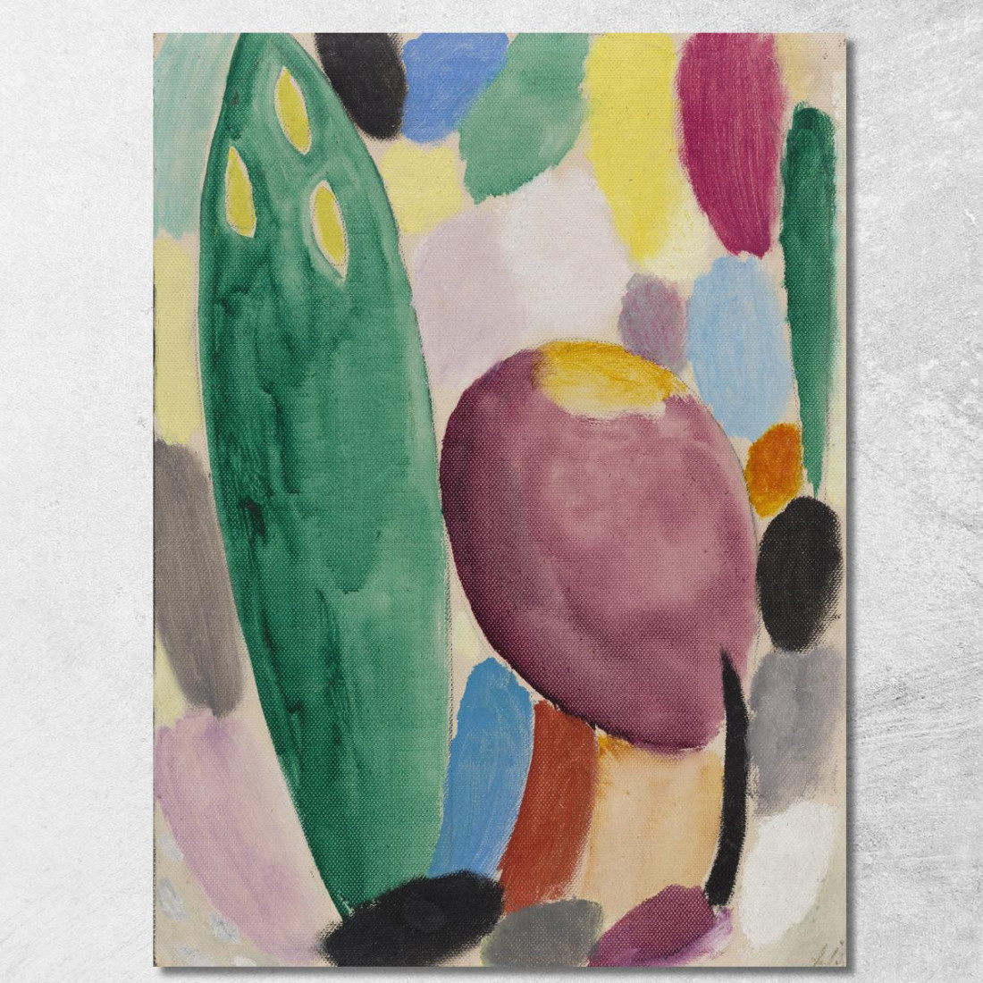Alberi Di Variazione Alexej von Jawlensky avj119 quadro stampato su tela Alberi Di Variazione Alexej von Jawlensky avj119 quadro stampato su tela