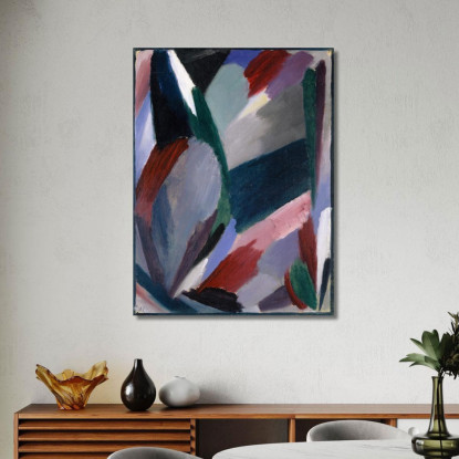 Variazione Inverno Rigido Alexej von Jawlensky avj123 quadro stampato su tela