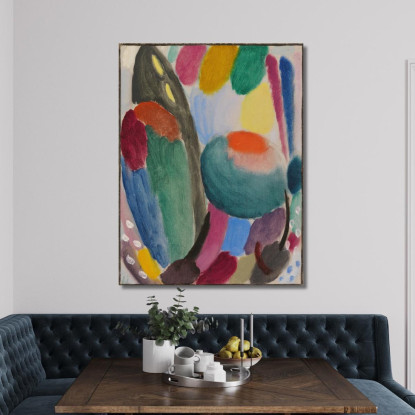 Variazione Profumo E Freschezza Olanda Alexej von Jawlensky avj127 quadro stampato su tela