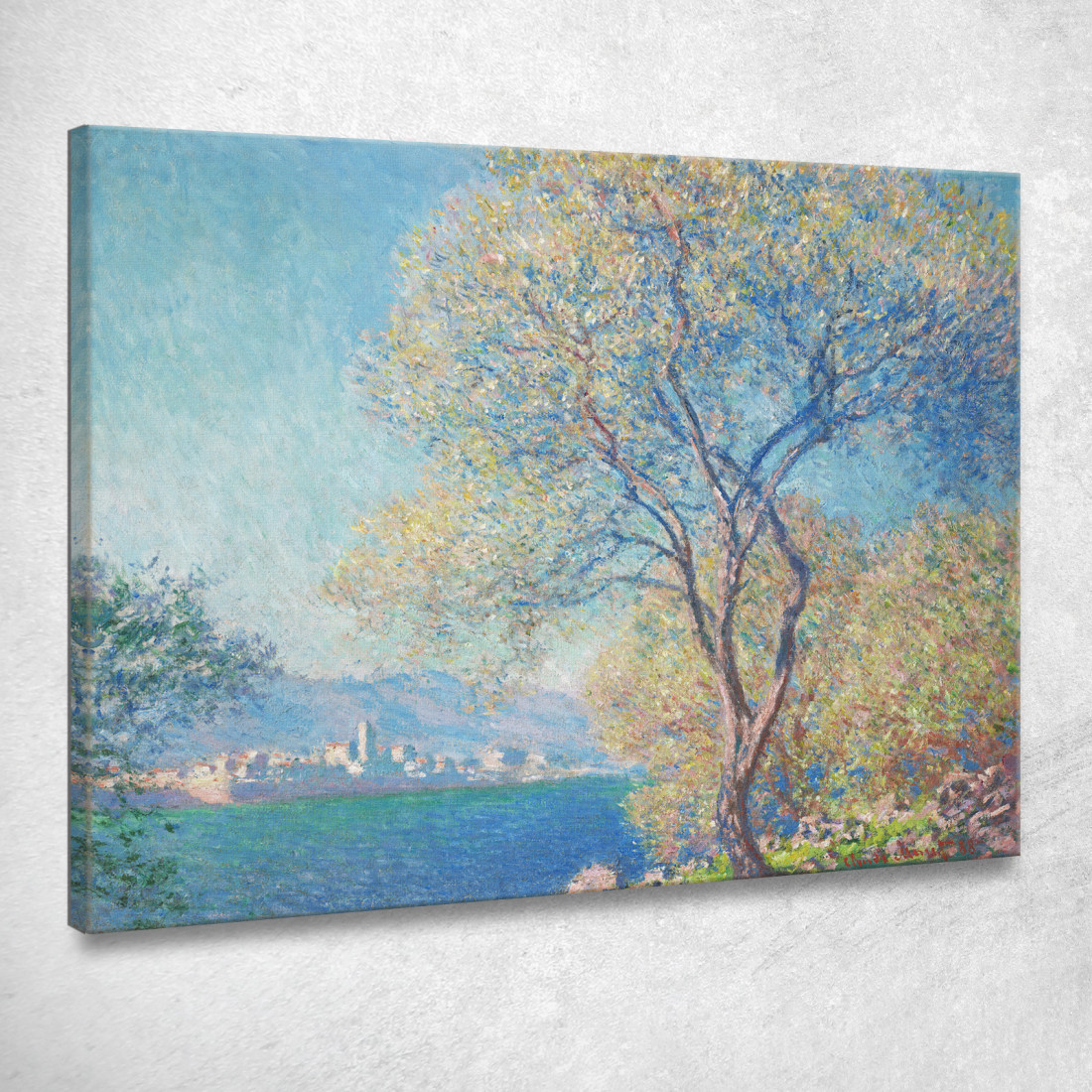 Antibes Visto Da La Salis Claude Monet mnt151 quadro stampato su tela Antibes Visto Da La Salis Claude Monet mnt151 quadro stampato su tela