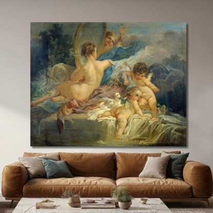 La Toilette Di Venere François Boucher fbc42 quadro stampato su tela