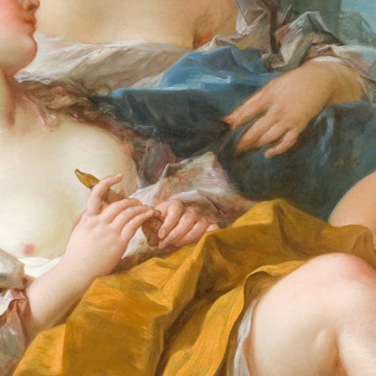 Confidenze Pastorali François Boucher fbc46 quadro stampato su tela