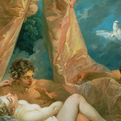 Marte E Venere Sorpresi Da Vulcano François Boucher fbc55 quadro stampato su tela