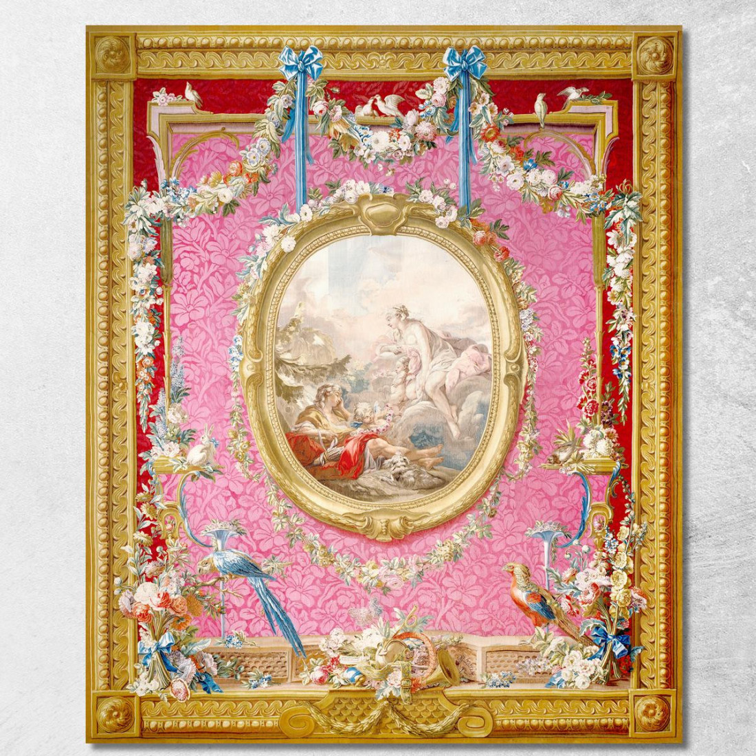 Arazzo Aurora E Cefalo François Boucher fbc80 quadro stampato su tela Arazzo Aurora E Cefalo François Boucher fbc80 quadro stampato su tela