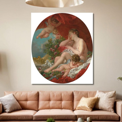 Il Sonno Di Venere François Boucher fbc101 quadro stampato su tela