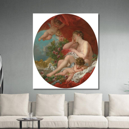 Il Sonno Di Venere François Boucher fbc101 quadro stampato su tela