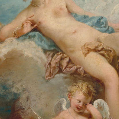 Venere Scopre Il Defunto Adone François Boucher fbc108 quadro stampato su tela