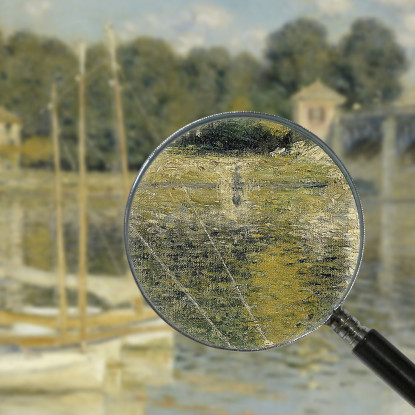Il Ponte Dell'Argenteuil Claude Monet mnt171 quadro stampato su tela
