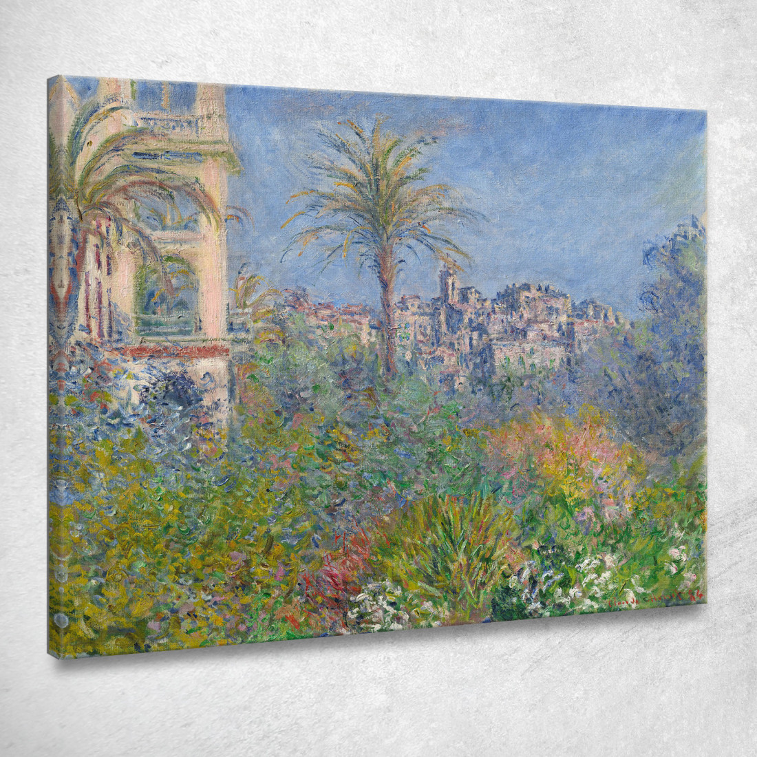 Ville A Bordighera Claude Monet mnt181 quadro stampato su tela Ville A Bordighera Claude Monet mnt181 quadro stampato su tela