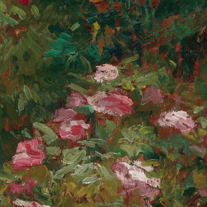 Giardino Aiuola Di Petit Gennevilliers Gustave Caillebotte gcl19 quadro stampato su tela