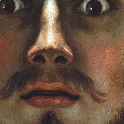 L'Uomo Disperato Gustave Courbet cg22 quadro stampato su tela