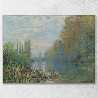 Rive Della Senna In Autunno Claude Monet mnt200 quadro stampato su tela