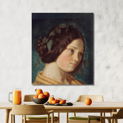 Ritratto Di Zélie Courbet Gustave Courbet cg137 quadro stampato su tela