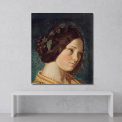Ritratto Di Zélie Courbet Gustave Courbet cg137 quadro stampato su tela