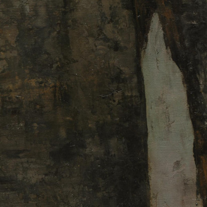 La Scogliera Di Étretat Gustave Courbet cg165 quadro stampato su tela