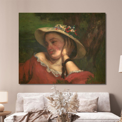 Giovani Donne Sulla Riva Della Senna Gustave Courbet cg200 quadro stampato su tela