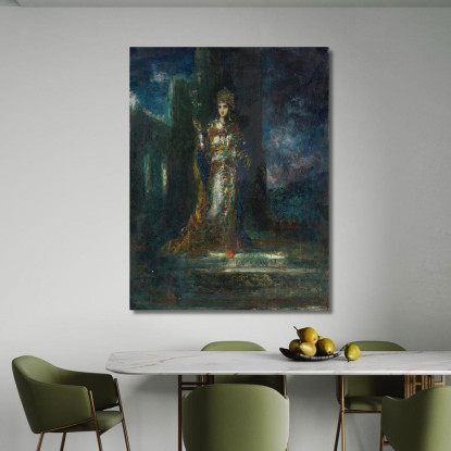 La Sposa Della Notte Gustave Moreau gmr14 quadro stampato su tela