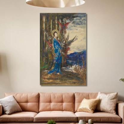 Le Prove Gustave Moreau gmr23 quadro stampato su tela