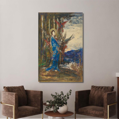 Le Prove Gustave Moreau gmr23 quadro stampato su tela